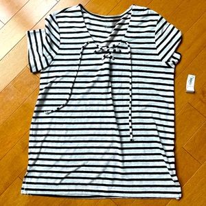 *SALE* NWT Old Navy Tie Front Blouse Relaxed Fit